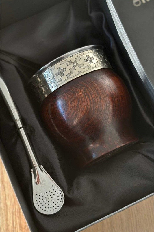 Mate Imperial de Algarrobo Encerado