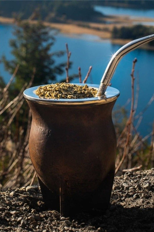 Mate Camionero de Calabaza Negro