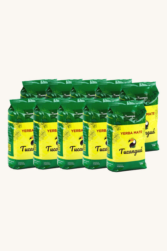 Pack 10 Kg Yerba Mate Tucanguá Tradicional